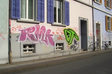 Graffitis Dammstrasse 002